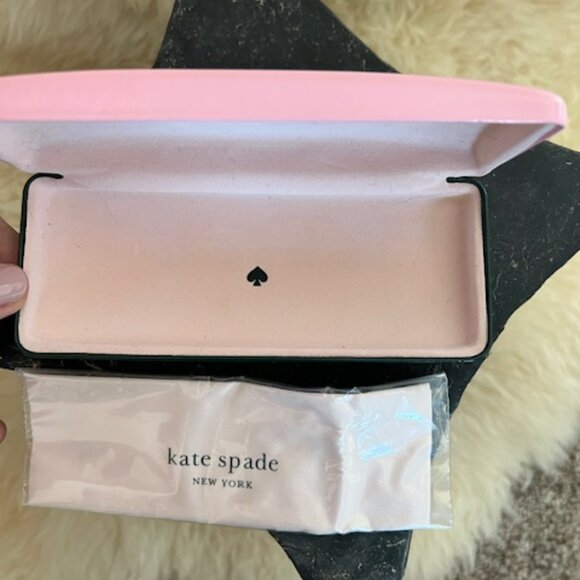 Kate Spade Delacy Cat Eye Eyeglasses, NIB, Dark Havana Tortoise - Picture 7 of 7